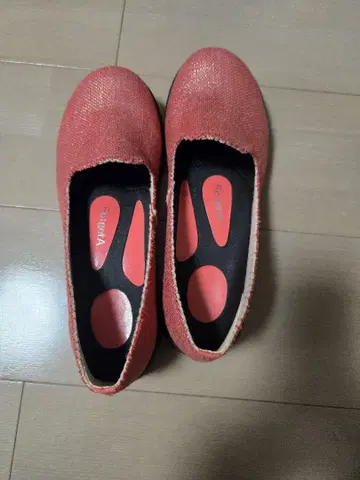 핑크 슬립온 뮬