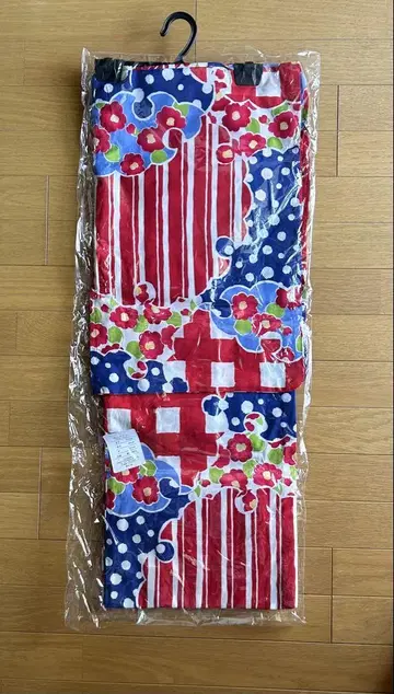 새상품 여성용 츠바키 찻나무 유카타
