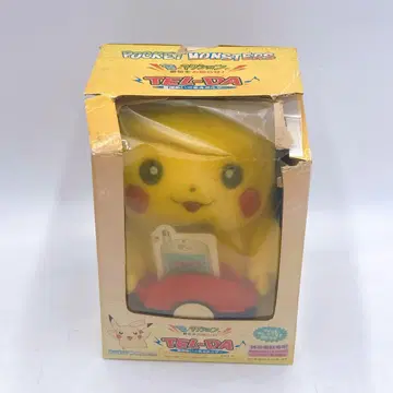 포켓몬 TOMY 피카츄 TEL-DA 텔다 착신 봉제 인형 홀더