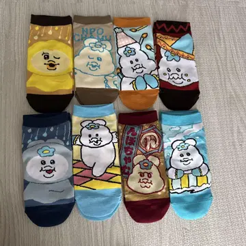 넨포챠무 양말 8켤레 세트