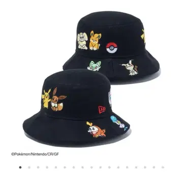 포켓몬 뉴에라 버킷 햇 L/XL 사이즈