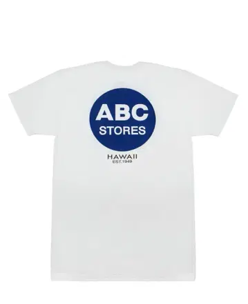 미사용 새상품 택 포함 하와이 ABC 스토어 오리지널 티셔츠 남성용 S
