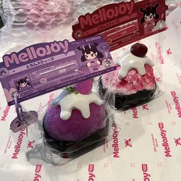 mellojoy 스퀴즈 설산 셔벗 빙수 2종 세트 장미 불가