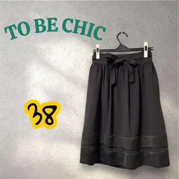 TO BE CHIC 투 비 시크 플레어 스커트 38