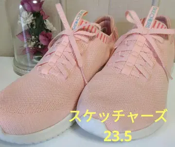 SKECHERS 스트레치 핏 슬립온 스니커즈 핑크가 귀여운
