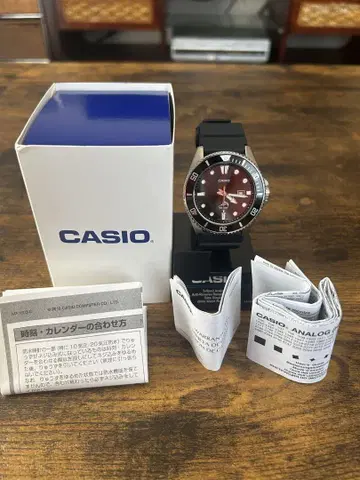 CASIO 다이버 워치 MDV-106 블랙 컨디션 최상