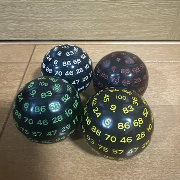 100면 다이스 총 4종