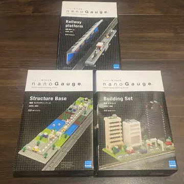 nanoblock 나노 블록 나노 게이지 시나리오 세트 스트럭처 베이스