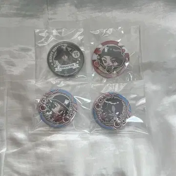 제5인격 노트 캠벨 캔뱃지 4개 세트