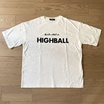 WAGYUMAFIA HIGHBALL T SHIRT WHITE 하이볼 T