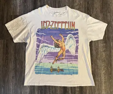 LED ZEPPELIN 티셔츠 XL 화이트