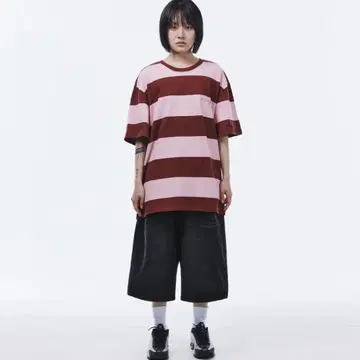 무신사 MUSINSA 하프 데님 버뮤다 팬츠 한국 스트릿