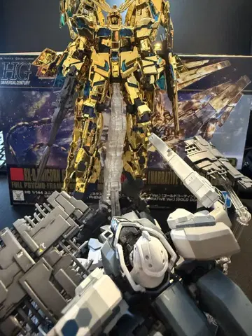 HGUC 시난주 슈타인 완제품 건담 프라모델 페인팅 완료