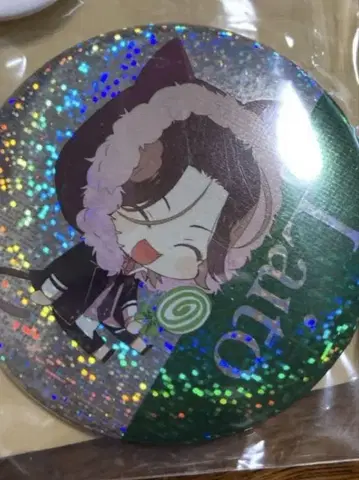 디어라바 홀로그램 캔뱃지 직경 약 8cm