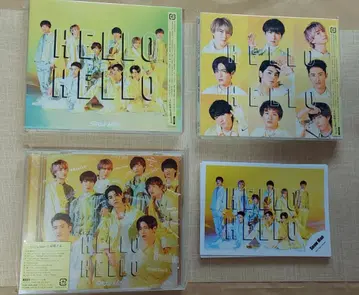 Snow Man HELLO HELLO CD 3장, 공식 사진 16장 세트