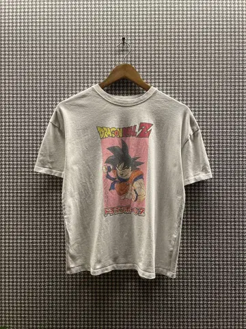 DRAGON BALL 프린트 티셔츠 손오공 캐릭터 T