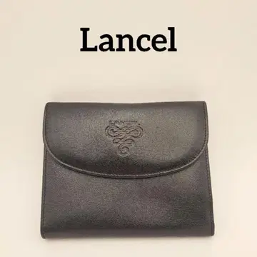 LANCEL 가죽 가마구치 란셀 3단 지갑