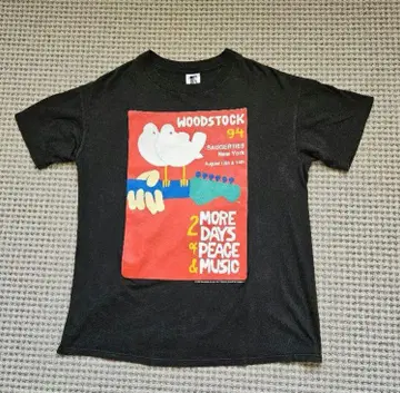 우드스탁 woodstock 94 빈티지 티셔츠 L