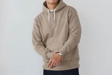 Japanmade  takuzooo 매달린 니트 후드티 베이지 M