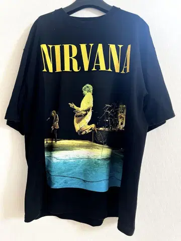 프릭스 스토어 닐바나 Nirvana 티셔츠 밴딩 티셔츠