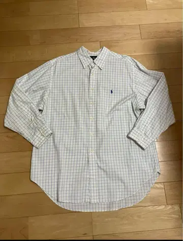 Ralph Lauren 클래식 핏 체크 셔츠