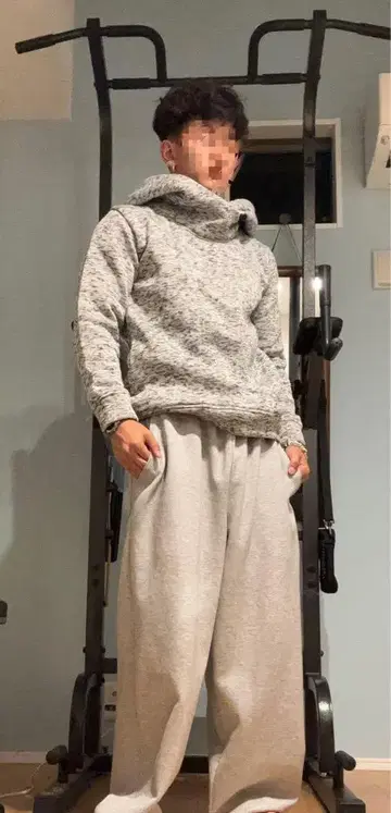 VARG 후드티 속기모 후드 빅 M
