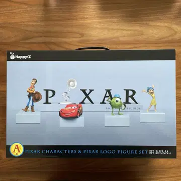 A상 픽사 캐릭터 & 픽사 로고 피규어 세트