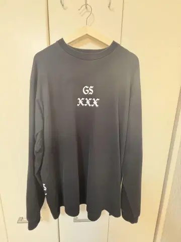 GOD SELECION 긴팔 티셔츠 블랙