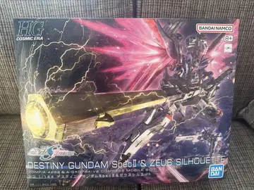 HG 1/144 데스티니 건담 SpecII & 제우스 실루엣