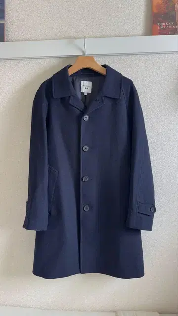 JW ANDERSON 네이비 체스터 코트 S