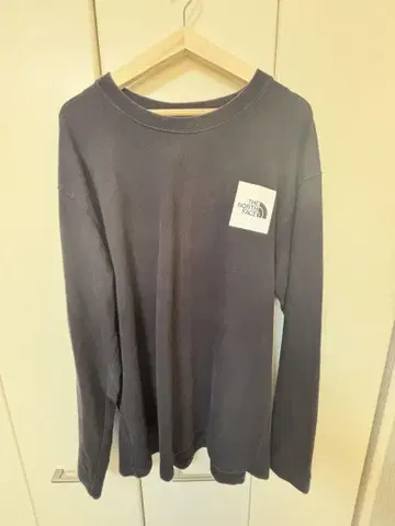 THE NORTH FACE XL 블랙 긴팔 티셔츠