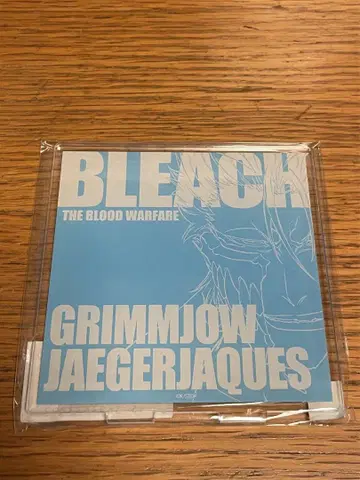 BLEACH 레코드 자켓 아크릴 스탠드 그리무조
