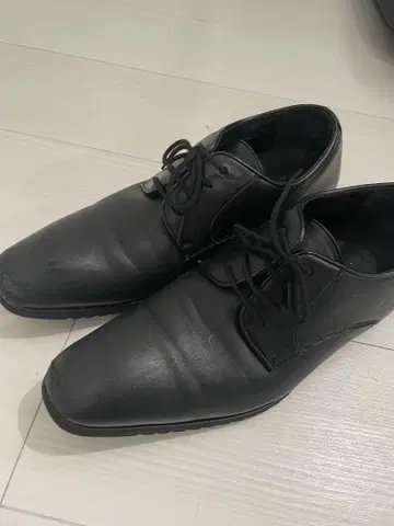 블랙 신발 25.0cm