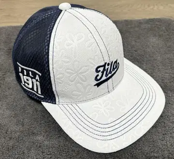 휠라 (FILA) 여성용 골프 캡 모자 조정 가능, 미사용 새상품
