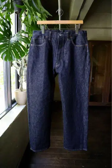 a.presse AP-4001 34 사이즈 ONE WASH 데님 팬츠