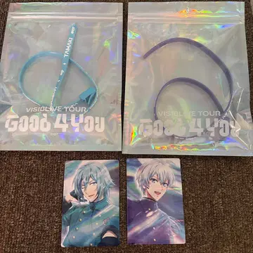 아이나나 G4Y 러버 팔찌 네잎 타마키 오오사카 소고