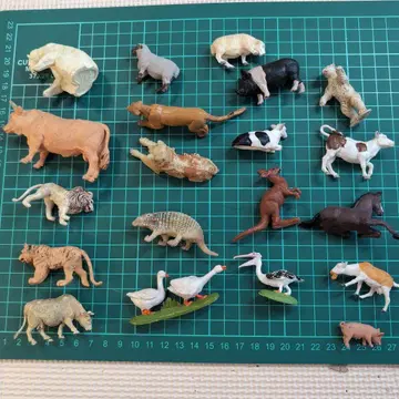 북극곰 외 브리튼 동물 피규어 세트 20개 3fa