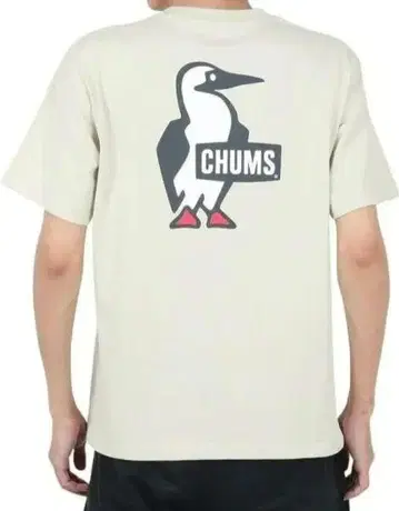 새상품 참스 남성용 반팔 티셔츠 L 사이즈 CHUMS 부비 로고
