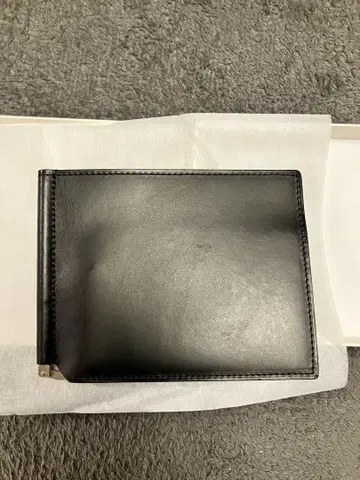 렌마 머니 클립 부테로 가죽 블랙 lemma
