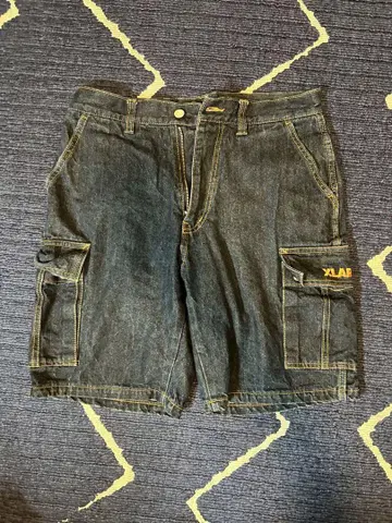 X-LARGE 하프 데님 팬츠