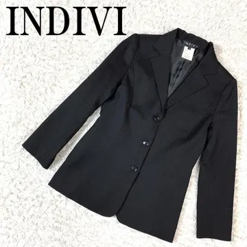 INDIVI 인디비 테일러드 자켓 블랙 38 B3772