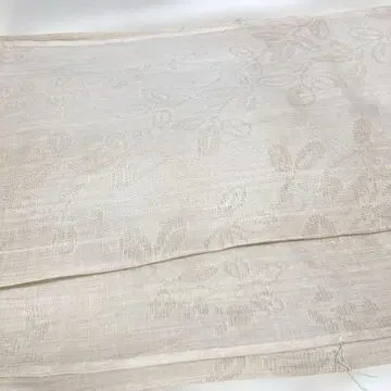 샤기모노 아이보리색 비침 여름용
