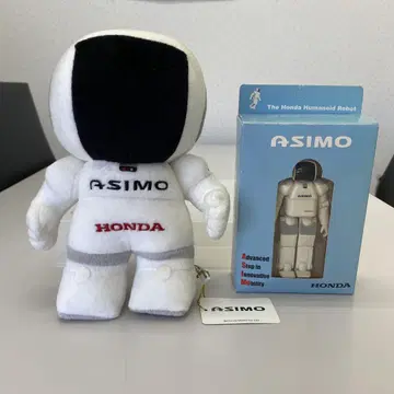 혼다 ASIMO 봉제 인형 약 25cm 피규어 약 12cm