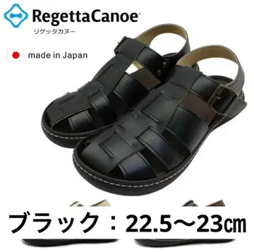 레게타카누 여성용 구르카 샌들 여성용 샌들 블랙