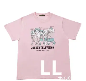 자선 티셔츠 코난 핑크 LL