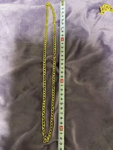 골드 체인 목걸이 약 60cm 40.8g
