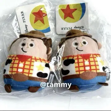 토이스토리 우디 모치모치 마스코트 봉제 인형 2개 새상품