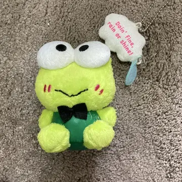 케로케로케로피 봉제 인형 스트랩 레트로