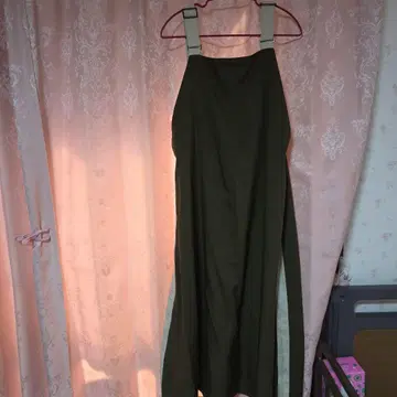 올리브 그린 살로펫 사이드 절개 라인 15호