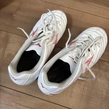 Mizuno 축구화 스파이크 화이트/레드